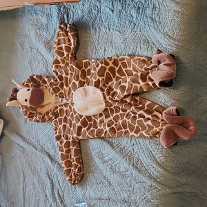 Giraffe baby costume